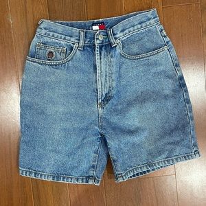Tommy Hilfiger vintage jean shorts
